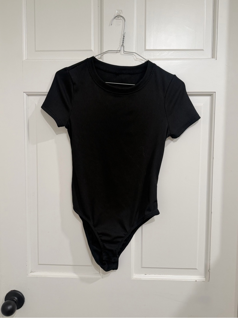 Amazon Black Short Sleeve Women’s Bodysuit